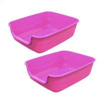 Combo 2 Bandeja Jumbox Pet Injet - Rosa