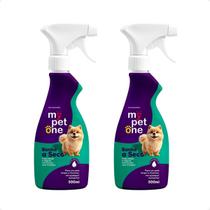 Combo 2 Banho a Seco Cães e Gatos Mypetone - 500mL