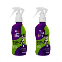 Combo 2 Banho a Seco Gatos Mypetone - 300mL