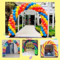 Combo 2 Base Para Arco de Balões Desmontável Estrutura Festa Suporte