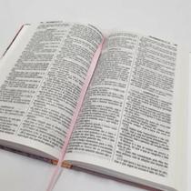 Combo 2 Bíblias Sagrada Leão Yeshua Capa Dura Letra Maior Cristã Evangélica Gospel Índice Crente Feminina Mulher Homem