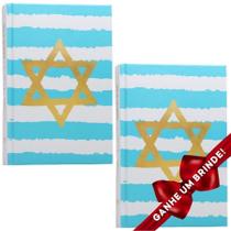 Combo 2 Bíblias Sagradas Yeshua Capa Dura Letra Normal Cristã Evangélica Gospel Índice Crente Feminina Mulher Homem Leão Jovem Adolescente Igreja