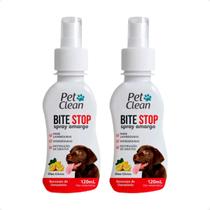 Combo 2 Bite Stop Spray Educador Pet Clean - 120ml