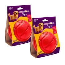 Combo 2 Bola Lisa TR 75 Mypetone - Vermelho