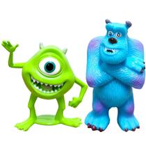 Combo 2 Bonecos Sulley e Mike Monstros S.A. Colecionável Original Disney