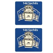 Combo 2 Caixas Sachês Maionese 144 Unidades de 7G Atacado Combo 2 Caixas Sachês Maionese 144 Unidades de 7G Atacado