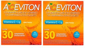 Combo 2 caixas Vitamina C efervescente 30 comprimidos - cimed