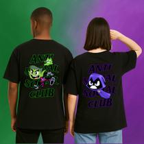 Combo 2 Camiseta Casal Anti-social Ravena Mutano Namorados