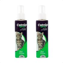 Combo 2 Cat Nip Spray Pet Clean Atrativo para Gatos - 120ml