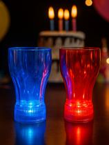 Combo 2 Copo LED Colorido Pisca Sortido Festa Lembrancinha