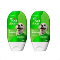 Combo 2 Creme Dental Menta para Cães e Gatos Mypetone - 90g