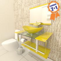 Combo 2 em 1 - Gabinete 70cm Irlanda + Torneira Ibiza