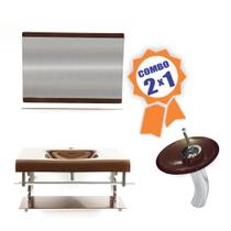 Combo 2 em 1 - Gabinete 80cm Bélgica + Torneira Ibiza