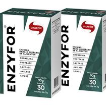 Combo 2 - Enzyfor - 30 Sachês de 3g - Vitafor Combo 2 - Enzyfor - 30 Sachês de 3g - Vitafor