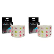 Combo 2 Fita Tapping Pos Cirurgia Bandagem Coracao Aktive