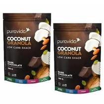 Combo 2 Granolas Low Carb Coconut Dark Chocolate - 180g