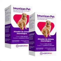 Combo 2 Imunizan Pet HebronVet Suplemento para Cães - 150ml