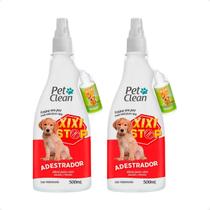 Combo 2 Kit Pet Clean Xixi Stop + Pipi Certo para Cães