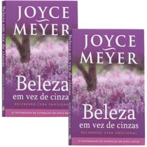 Combo 2 Livros Beleza em Vez de Cinzas Joyce Meyer Cristão Evangélico Gospel Igreja Família Homem Mulher Jovens - Igreja Cristã Amigo Evangélico