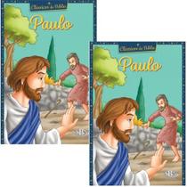 Combo 2 Livros Clássicos da Bíblia: Paulo Infantil SBN - Livro Cristão