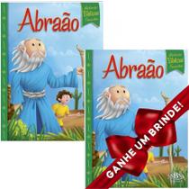 Combo 2 Livros Histórias Bíblicas Favoritas: Abraão Ilustrada Infantil SBN Crianças Infantil Evangélico Filhos Meninos Bebê Cristão Família Gospel