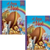 Combo 2 Livros Histórias Bíblicas Favoritas: Arca de Noé Ilustrada Infantil SBN
