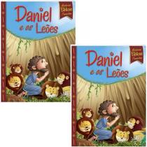 Combo 2 Livros Histórias Bíblicas Favoritas: Daniel e os Leões Infantil Ilustrada SBN