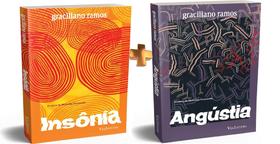 Combo 2 livros Insônia + Angústia - Graciliano Ramos
