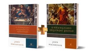 Combo 2 livros Jonh McArthur Evangelho segundo os apóstolos