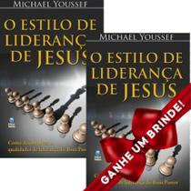 Combo 2 Livros O Estilo De Liderança De Jesus | Michael Youssef | Betânia Cristão Evangélico Gospel Igreja Família Homem Mulher Jovens Adolescentes - Presente Religião Igreja Jesus Teologia Barato