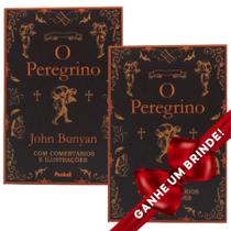 Combo 2 Livros O Peregrino John Bunyan Cristão Evangélico Gospel Igreja Família Homem Mulher Jovens Adolescentes Estudo Religião Ministério Fé Jesus - Presente Religião Igreja Jesus Teologia Barato