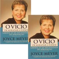Combo 2 Livros O Vício De Agradar A Todos Joyce Meyer Cristão Evangélico Gospel Igreja Família Homem Mulher Jovens