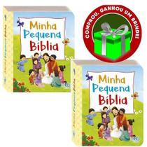 Combo 2 Livros Pequeninos: Minha Pequena Bíblia Ilustrada Infantil SBN