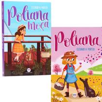 Combo 2 Livros Poliana + Poliana Moça Eleanor H. Porter Ciranda Cultural Infanto Juvenil Fantasia Clássicos Meninos Literatura Filme Desenho - Presente Aniversário Barato Literatura