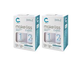 Combo 2 Make Liss Express Amavia Selante Sem Formol Hair