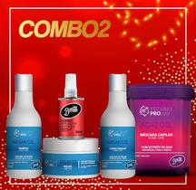 Combo 2 - Manutenção Argan 300ml + reparador de pontas 30ml + hidratação açaí 500g