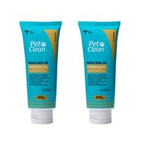 Combo 2 Máscara de Hidratação S.O.S Pet Clean 400g