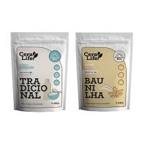 Combo 2 Mingau Proteico Ceralife Tradicional e Baunilha 450g