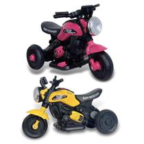 Combo 2 Mini Motos Elétricas Triciclo Infantil Zippy 6V com Som e Música