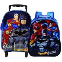 Combo 2 Mochilas Liga da Justiça