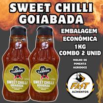 Combo 2 molho de pimenta sweet chilli goiabada 1 kg decabron Combo 2 molho de pimenta sweet chilli goiabada 1 kg decabron