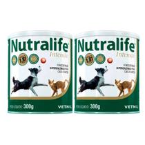 Combo 2 Nutralife Intensiv 300G Vetnil Suplemento