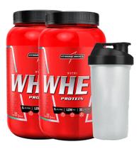 Combo 2 Nutri Whey Isolado Concentrado Protein + Coqueteleira - Integralmedica