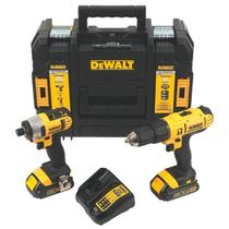 Combo 2 Parafusadeira/Furadeira Impacto 12V Dewalt Dck202C2T