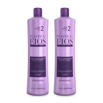 Combo 2 Passo 2 Cadiveu Plástica dos Fios Selagem Térmica - Alisa 100%