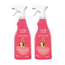 Combo 2 Perfume Fêmea Pet Clean - 500ml