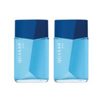 Combo 2 Perfumes Masculino fresco Quasar Rush Desodorante Colônia 100ml cheiroso presente especial Combo 2 Perfumes Masculino fresco Quasar Rush Desodorante Colônia 100ml cheiroso presente especial