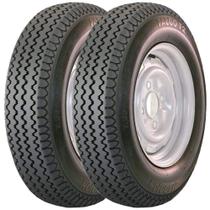 Combo 2 Pneus Fusca 560-15 4 Lonas Falco F2 Maggion