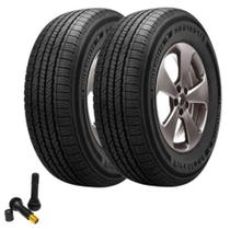 Combo 2 Pneus L200 D20 255/75r15 110S Tubeless Destination Ht Firestone + Bico Valvula Tr414
