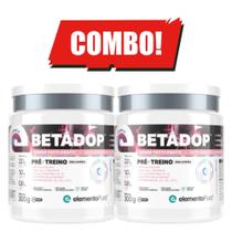 Combo 2 pré-treino sem cafeína - BETADOP - Elemento Puro Combo 2 pré-treino sem cafeína - BETADOP - Elemento Puro